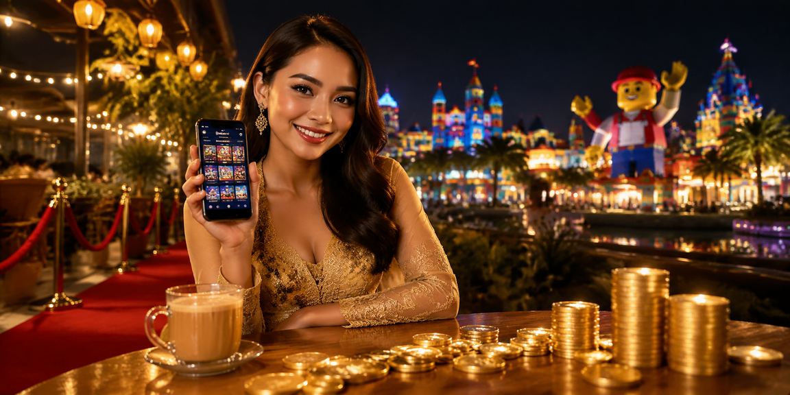 Pemain Malaysia menggunakan telefon untuk bermain kasino mudah alih peluang888